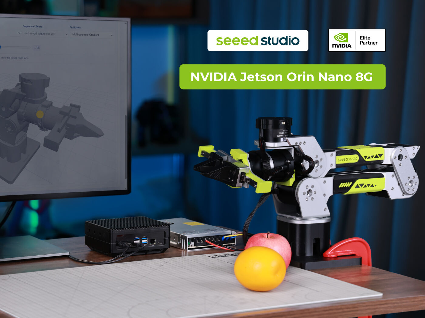 Jetson Orin ile reBot Arm B601-DM Paketi