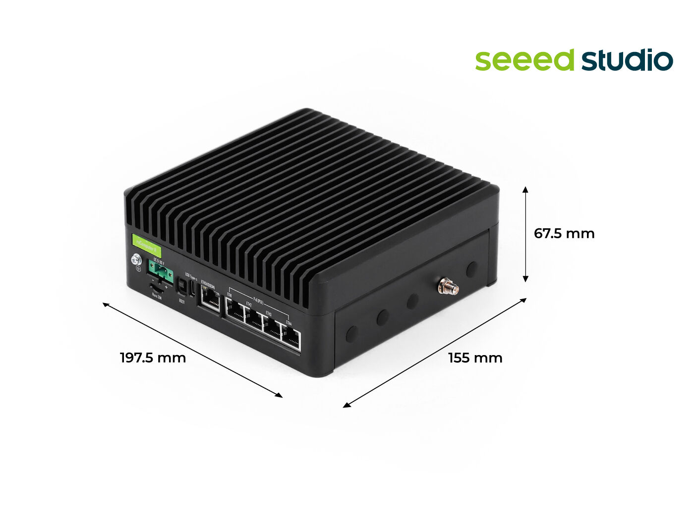 reComputer Industrial R22 & Optional Accessories - The Most Reliable and Powerful Raspberry Pi Edge AI/IOT NVR with 26 Tops - Image 9