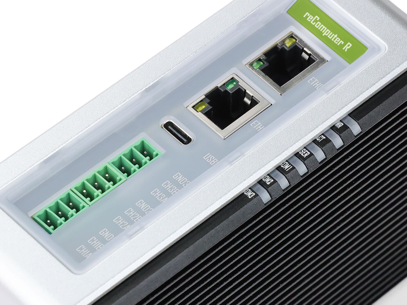 reComputer R1013-10 - Raspberry Pi IoT Geçidi ve Kontrol Cihazı, CM4 Destekli, AI Yeteneği | 2GB RAM, 8GB eMMC - Görsel 5