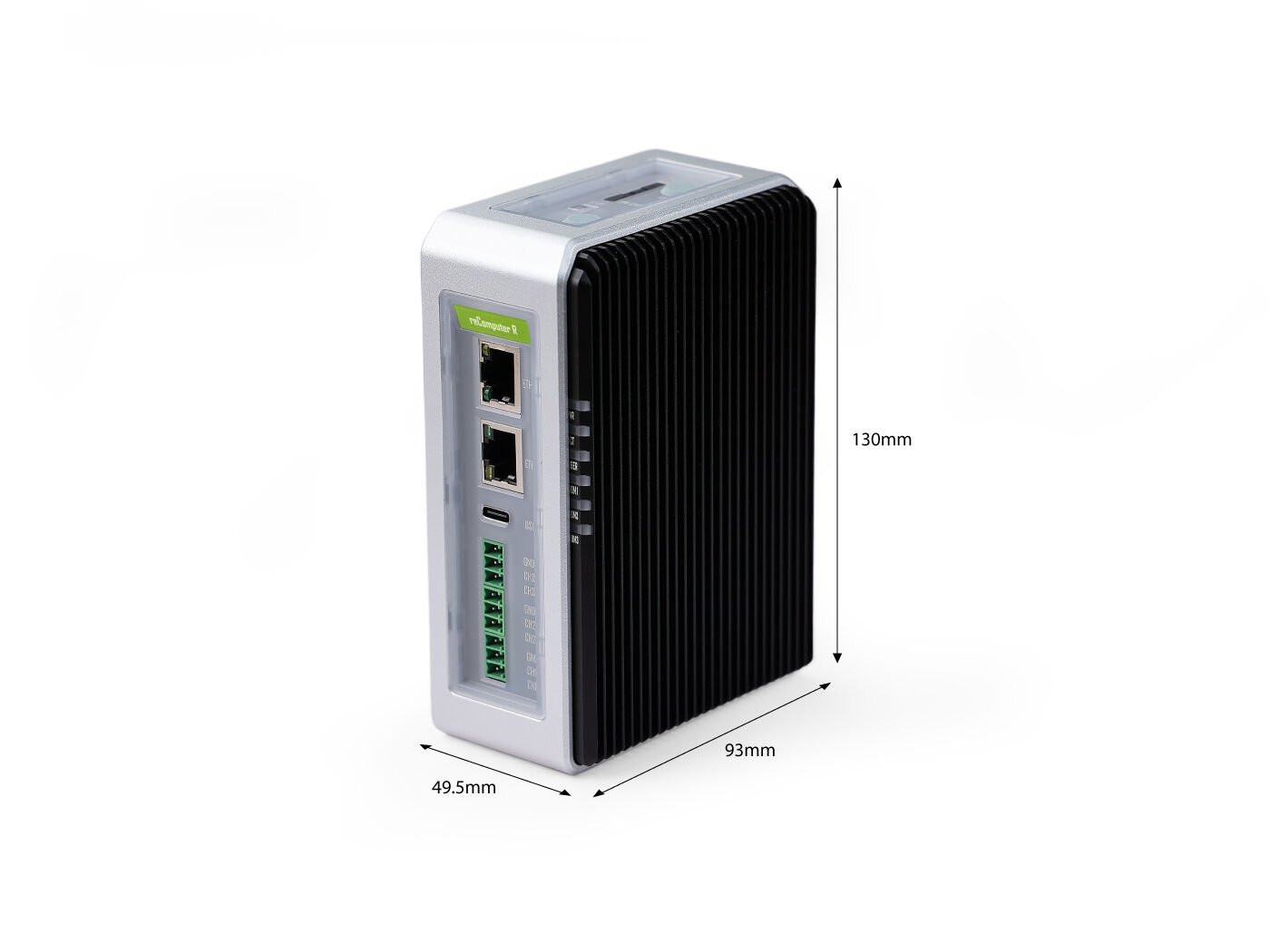 reComputer R1013-10 - Raspberry Pi IoT Geçidi ve Kontrol Cihazı, CM4 Destekli, AI Yeteneği | 2GB RAM, 8GB eMMC - Görsel 9