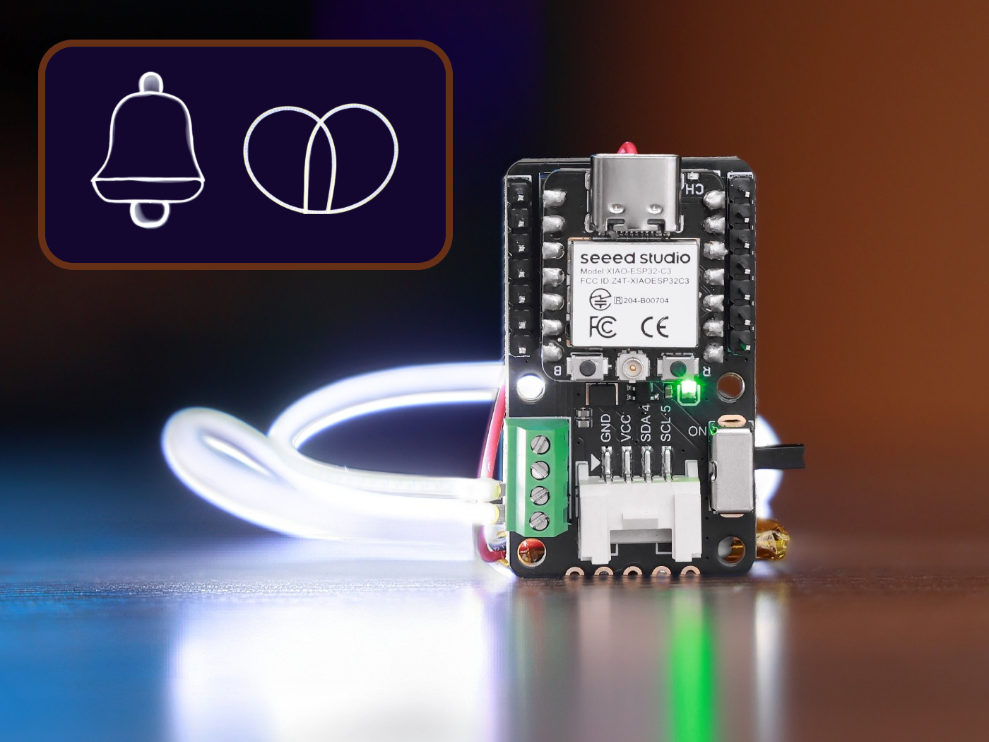 COB LED DIY Kit for Seeed Studio XIAO