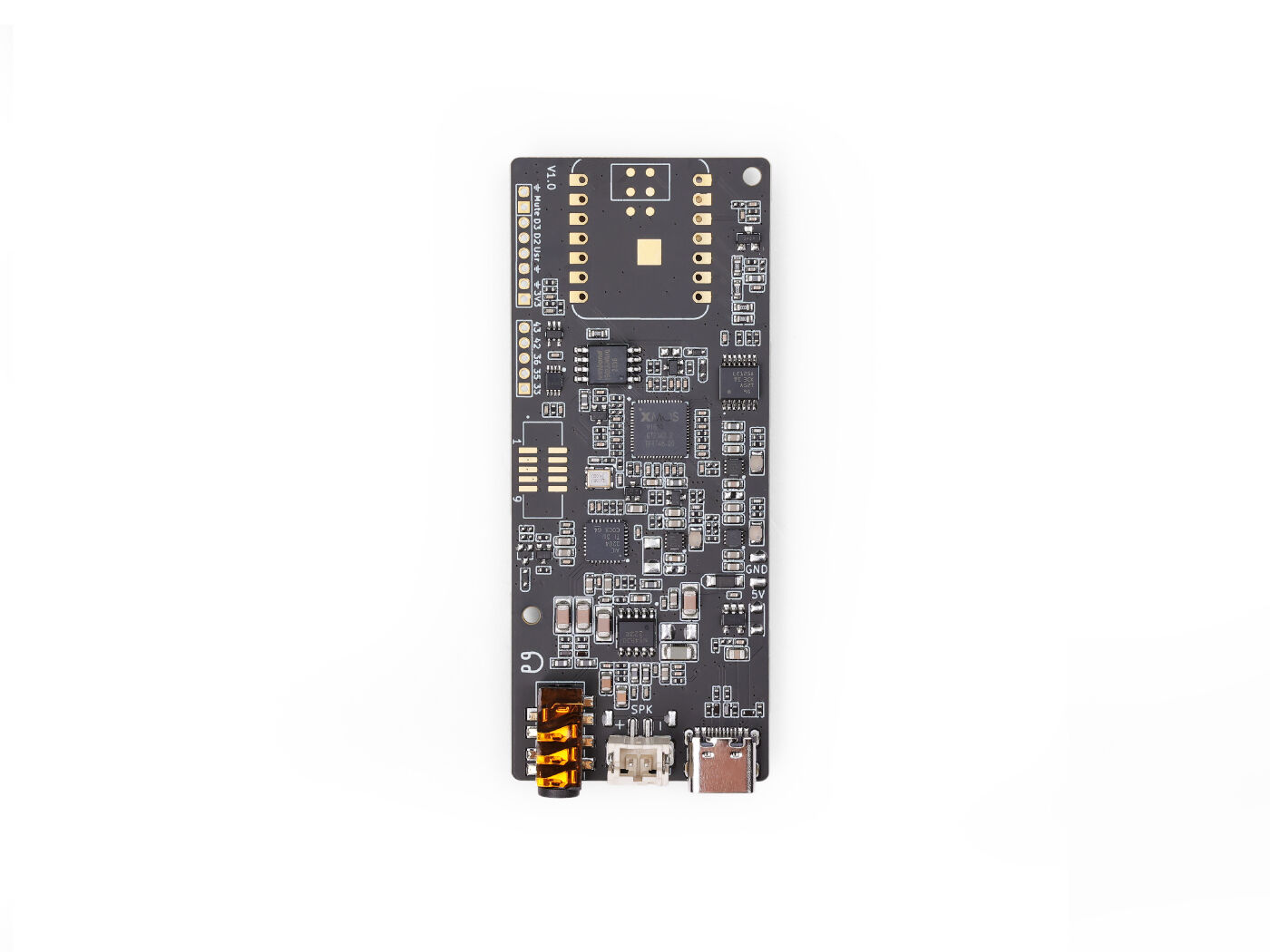 reSpeaker Lite - USB 2-Mic Array with Onboard AI Audio Processing Algorithms, compatible with Seeed Studio XIAO ESP32S3 (Sense), Raspberry Pi, Adafruit QT Py - Image 2