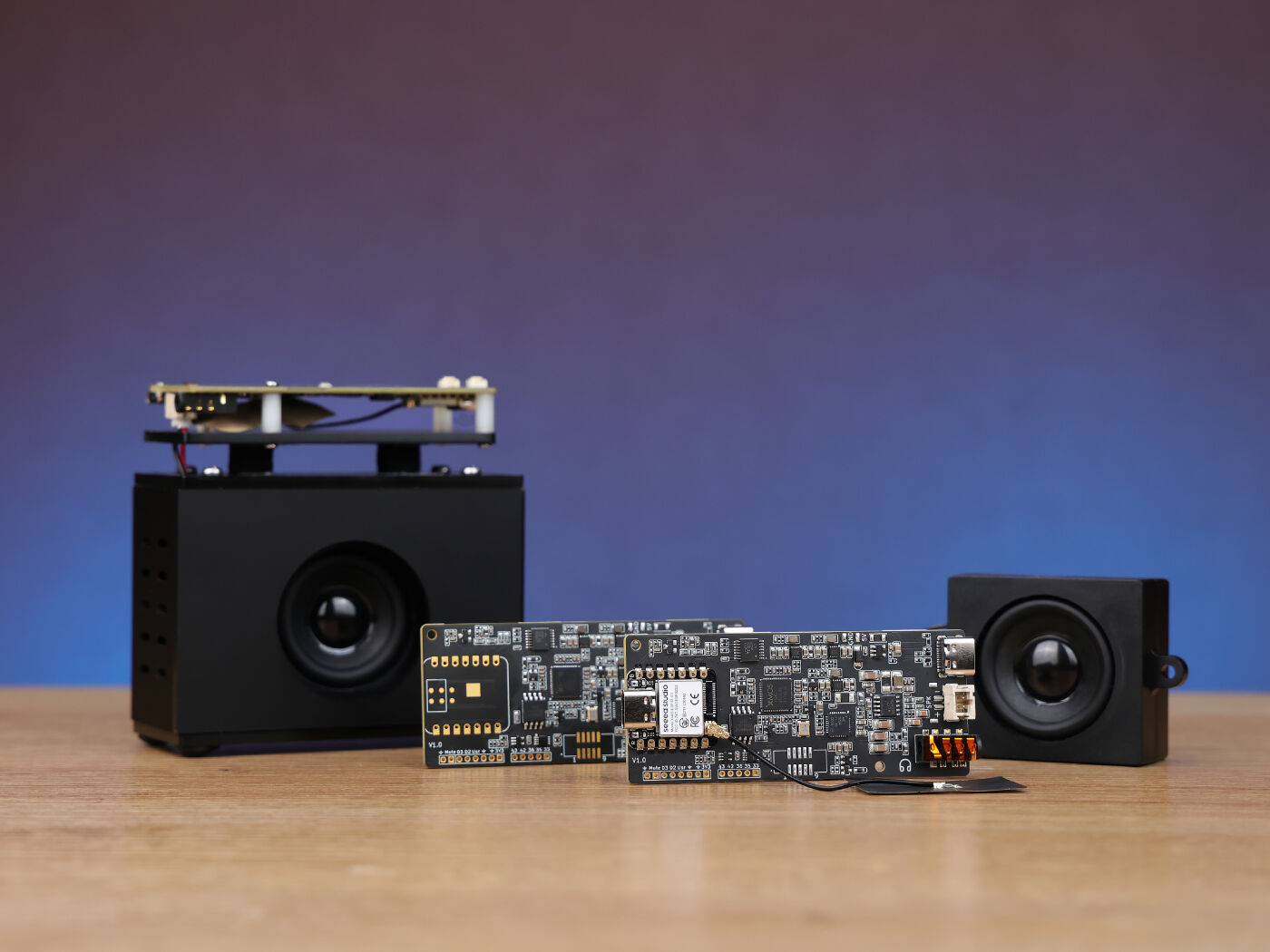 ReSpeaker Lite Voice Assistant Kit,（ Optional）Full Kit of 2 Mic Array, Mono Enclosed Speaker, and Enclosure