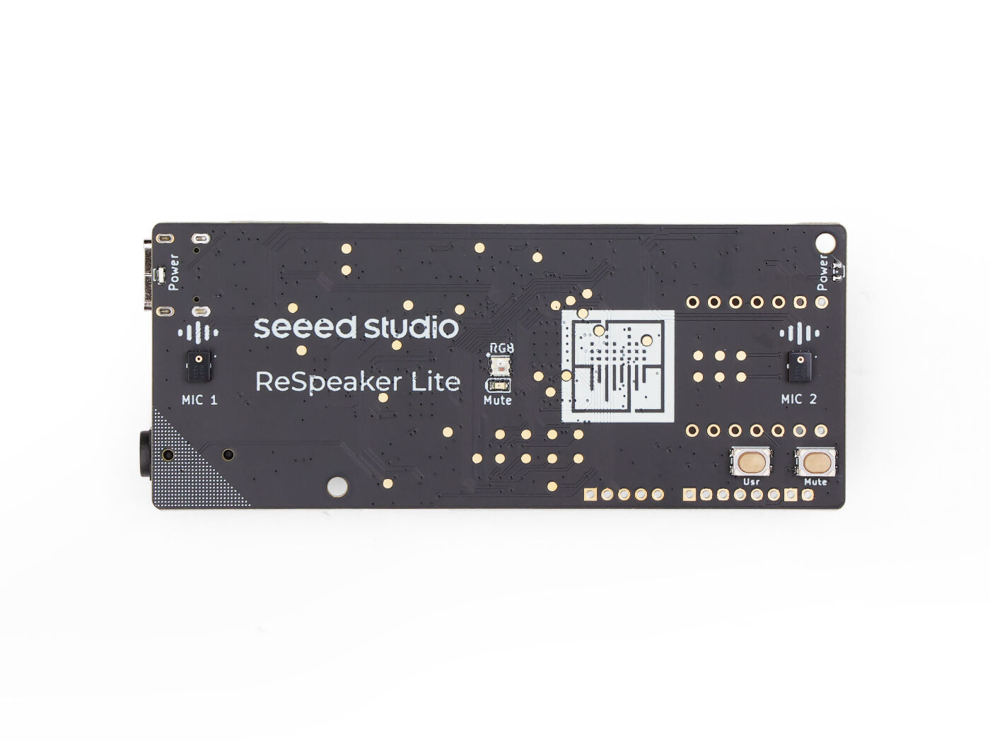 reSpeaker Lite - USB 2-Mic Array with Onboard AI Audio Processing Algorithms, compatible with Seeed Studio XIAO ESP32S3 (Sense), Raspberry Pi, Adafruit QT Py - Image 3