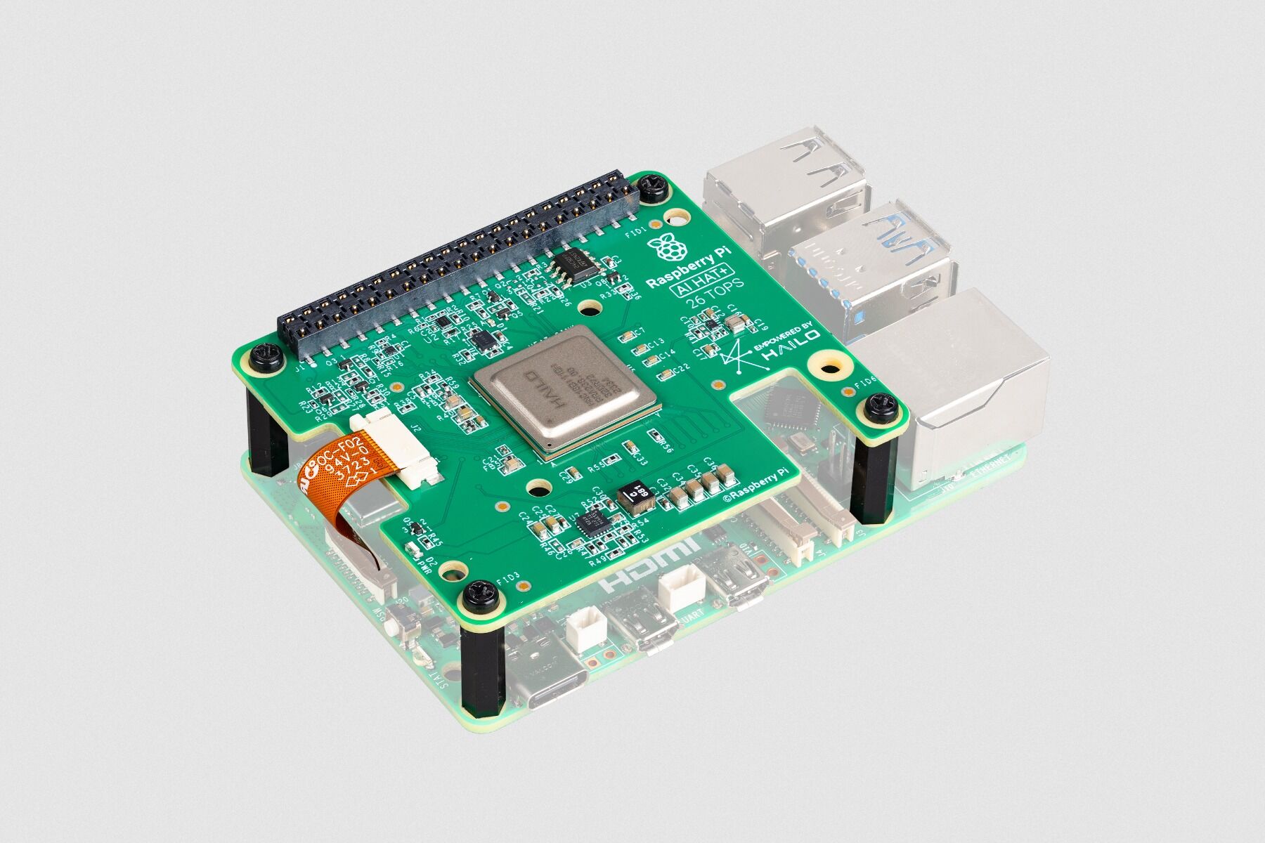 Raspberry Pi Al HAT+ | Hailo-8 AI Hızlandırıcı 26 TOPS