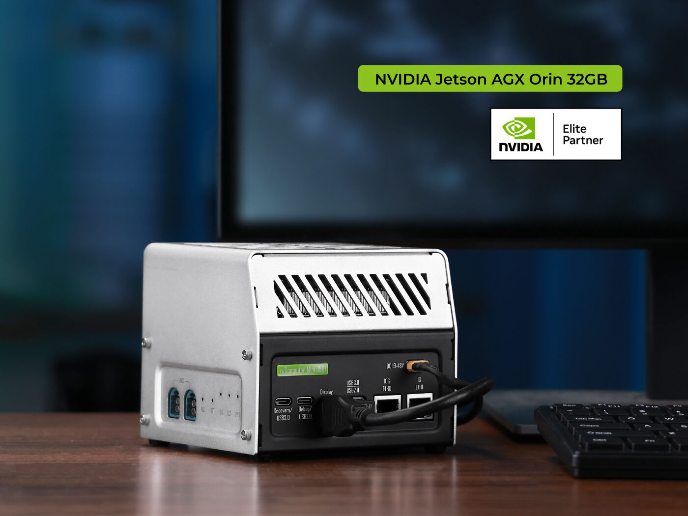 reComputer Mini J5011 with GMSL - Ultra-Compact Edge AI Computer with NVIDIA Jetson AGX Orin 32GB