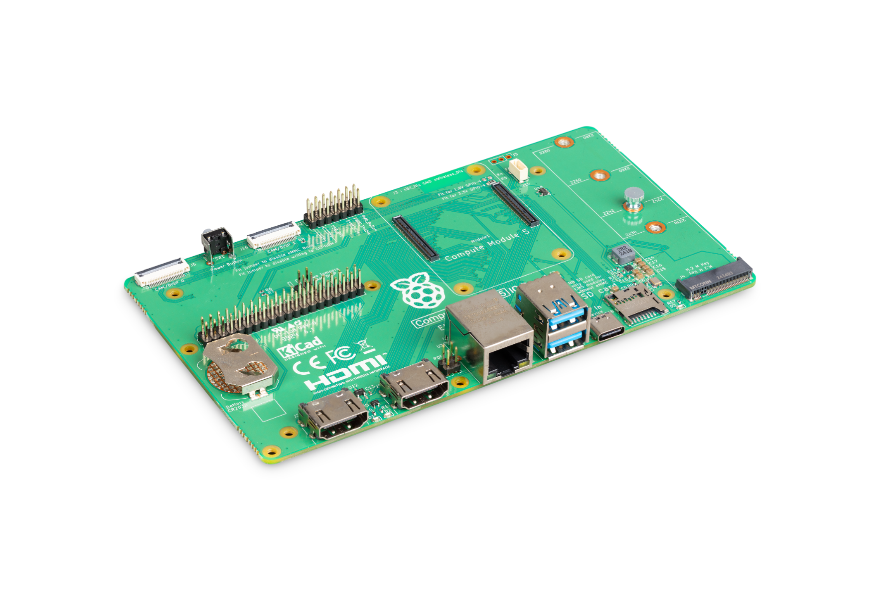 Raspberry Pi Compute Module 5 IO Kartı