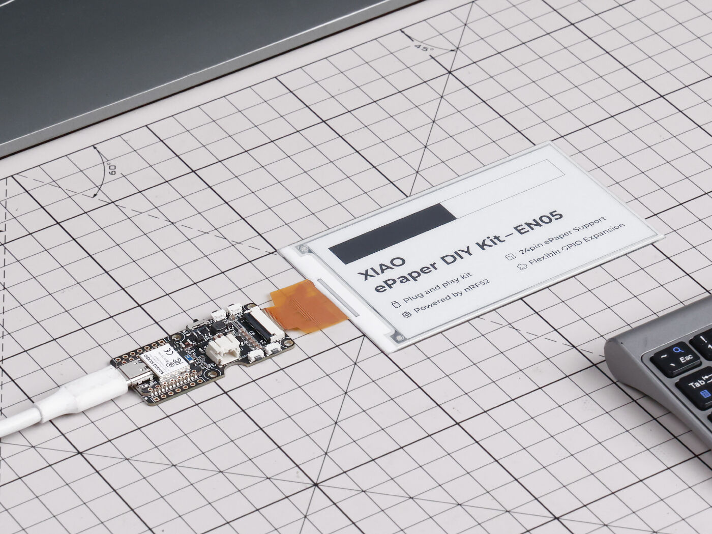 XIAO ePaper DIY Kit(nRF52840) - EN05 - Image 2