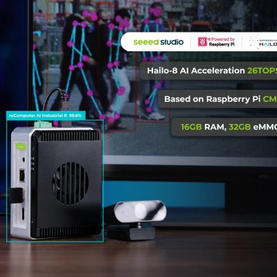 reComputer AI Industrial R2146-12 - The World's Most Powerful Raspberry Pi AI Box