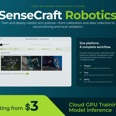 SenseCraft Robotics Project Training Credit Pack - Cloud GPU Training and Inference